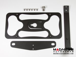 Fiat 500 License Plate Mount - Platypus - V2 